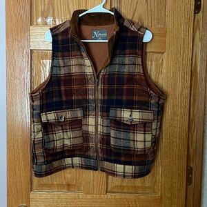 Plaid Vest
